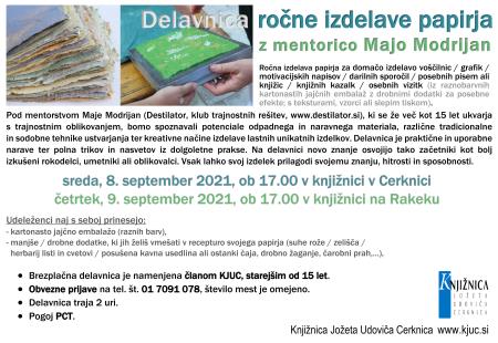 Ročna izdelava papirja